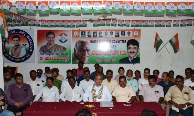 ಉತ್ತರಕನ್ನಡ ಕಾಂಗ್ರೆಸ್ ಗೆ ಶಾಕ್ ಮೇಲೆ ಶಾಕ್. ಹೊನ್ನಾವರ ಬ್ಲಾಕ್ ಕಾಂಗ್ರೆಸ್ ಅಧ್ಯಕ್ಷತೆಗೆ ಜಗದೀಪ್ ತೆಂಗೇರಿ ರಾಜೀನಾಮೆ.