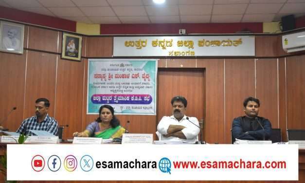 ಬೈಂದೂರುಮೂಲಕಭಟ್ಕಳಕ್ಕೆಪರ್ಯಾಯ ವಿದ್ಯುತ್ ಪೂರೈಕೆ ವ್ಯವಸ್ಥೆ ಮಾಡಿ. KPTCL ಅಧಿಕಾರಿಗೆ ಸಚಿವ ಮಂಕಾಳ್ ವೈದ್ಯ ಸೂಚನೆ .