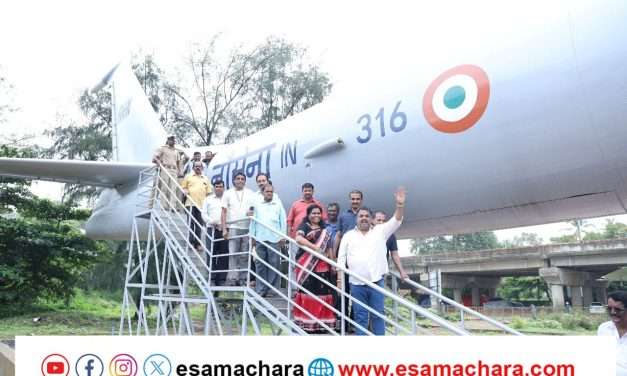 ಯುದ್ಧ ವಿಮಾನದ ಮೇಲೆ ಹತ್ತಿ ಕೈ ಮಾಡಿದ ಶಾಸಕ. ಕೆಲವೇ ಹೊತ್ತಿನಲ್ಲಿ ಆಗಿದ್ದೇನು.