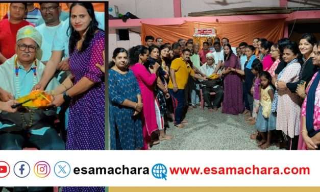 ಅಪರೂಪದ ಯಕ್ಷಗಾನ ಕಲಾಸಕ್ತಾರಿಗೆ ಜನ್ಮದಿನದ ಸನ್ಮಾನ.