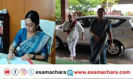 ವರ್ಗಾವಣೆ (Transfer) ಆದ ಕೆಲ ಗಂಟೆಗಳಲ್ಲಿ ಅಧಿಕಾರ ಸ್ವೀಕರಿಸಿದ ಜಿಲ್ಲಾಧಿಕಾರಿ.