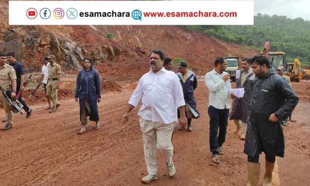 ಶಿರೂರು ಗುಡ್ಡ ಕುಸಿತದಲ್ಲಿ ಸಿಲುಕಿರುವವರಿಗೆ ನಿರಂತರ ಶೋಧ