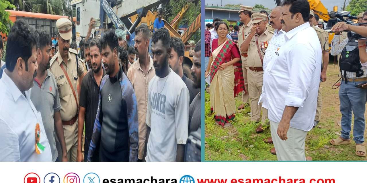 ಕಾಳಿ ನದಿಯಲ್ಲಿ ಲಾರಿ ಮೇಲೇತ್ತುವ ಕಾರ್ಯಾಚರಣೆಗೆ ಕೌಂಟ್ ಡೌನ್