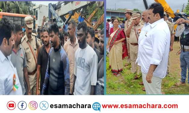 ಕಾಳಿ ನದಿಯಲ್ಲಿ ಲಾರಿ ಮೇಲೇತ್ತುವ ಕಾರ್ಯಾಚರಣೆಗೆ ಕೌಂಟ್ ಡೌನ್