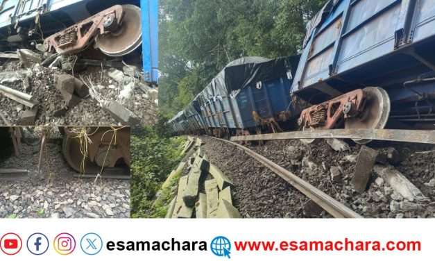 ಕ್ಯಾಸಲ್ ರಾಕ್(CASTLEROCK) ಬಳಿ ಹಳಿ ತಪ್ಪಿದ ರೈಲು. ತಪ್ಪಿದ ಬಾರೀ ದುರಂತ(TRAGEDY)