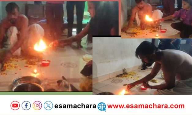 ನಾಗರ ಹಾವಿಗೆ ಪೂಜೆ ಸಲ್ಲಿಸಿದ ಕುಟುಂಬ(FAMILY)