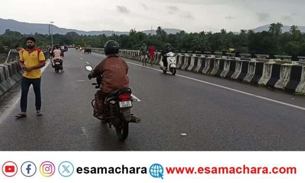 ಕಾಳಿ ಸೇತುವೆ ಮೇಲೆ ವಿದ್ಯುತ್ ವ್ಯವಸ್ಥೆ ಕಲ್ಪಿಸಿ.