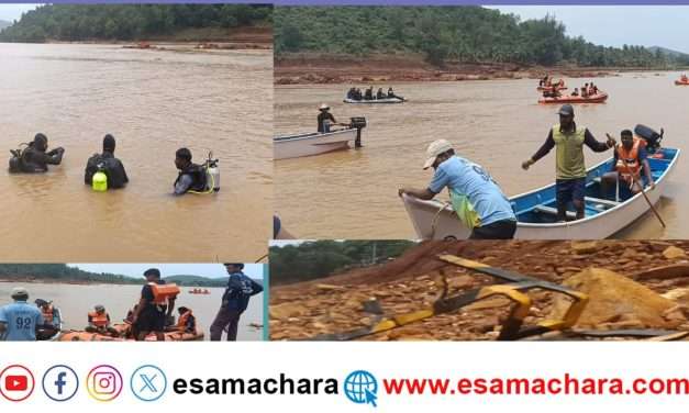 ಗಂಗಾವಳಿ ನದಿಯಲ್ಲಿ ರೋಚಕ ಕಾರ್ಯಾಚರಣೆ