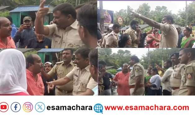 ಪತ್ರಕರ್ತರ ಮೇಲೆ ಸಿಪಿಐ ದಬ್ಬಾಳಿಕೆ : ದಾಂಡೇಲಿ ಪತ್ರಕರ್ತರ ಸಂಘದಿಂದ  ಖಂಡನೆ