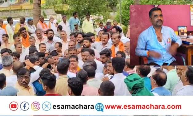 ಬಿಜೆಪಿ(BJP) ಎರಡು ಬಣಗಳ ನಡುವೆ ಮಾರಾಮಾರಿ.