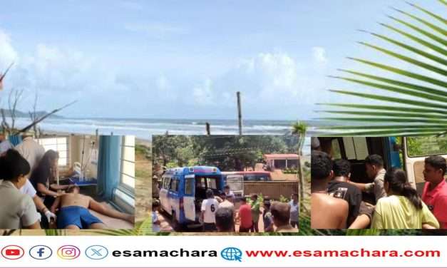 ಗೋಕರ್ಣದಲ್ಲಿ ಪ್ರವಾಸಿ ವಿದ್ಯಾರ್ಥಿ ನೀರುಪಾಲು. ಐವರ ರಕ್ಷಣೆ