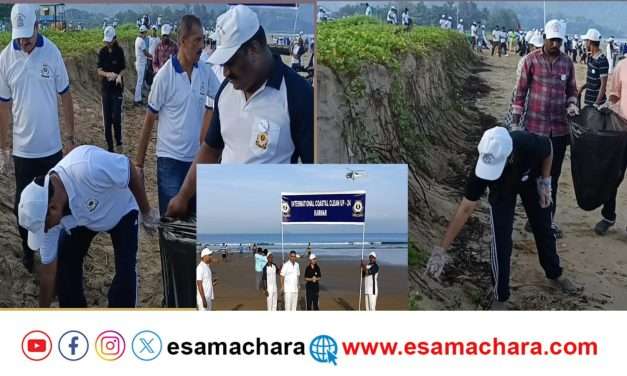 ಕಸ ಹೆಕ್ಕಿದ ಜಿಲ್ಲಾಧಿಕಾರಿ, ಜಿಲ್ಲಾ ಪೊಲೀಸ್ ವರಿಷ್ಟಾಧಿಕಾರಿ