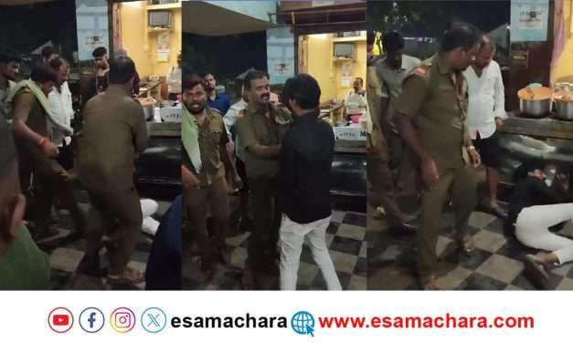 ಬಸ್ ನಿಲ್ದಾಣದಲ್ಲಿ ಚಾಲಕ ಮತ್ತು ನಿರ್ವಾಹಕನಿಂದ ಪ್ರಯಾಣಿಕನ ಮೇಲೆ ಹಲ್ಲೆ