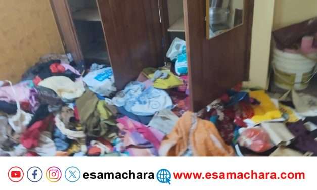 ಆಸ್ಪತ್ರೆಗೆ ಹೋಗಿ ಬರುವಷ್ಟರಲ್ಲಿ ಮನೆ ದೋಚಿದ ಕಳ್ಳರು