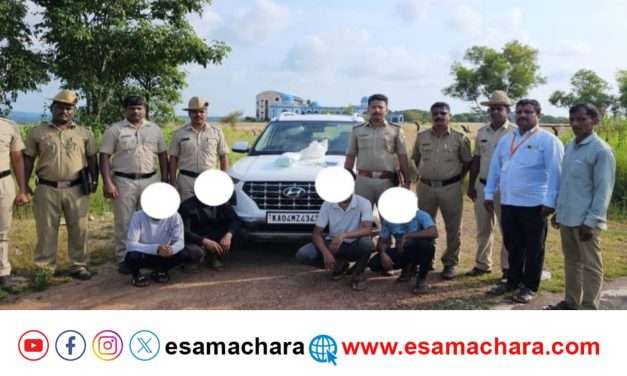 ಭಟ್ಕಳದಲ್ಲಿ ಪೊಲೀಸ್ ದಾಳಿ. ನಾಲ್ವರು ಗಾಂಜಾವಾಲರ ಬಂಧನ