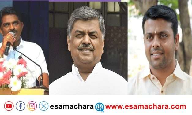 ಹಿಂದುಳಿದ ನಾಯಕ ಹರಿಪ್ರಸಾದ್ ಬಗ್ಗೆ ನಾಲಗೆ ಹರಿಬಿಟ್ಟ ಹರೀಶ್ ಪೂಂಜಾ ಸಾರ್ವಜನಿಕ ಜೀವನದಲ್ಲಿರಲು ಯೋಗ್ಯರಲ್ಲ : ಮಂಜುನಾಥ ನಾಯ್ಕ