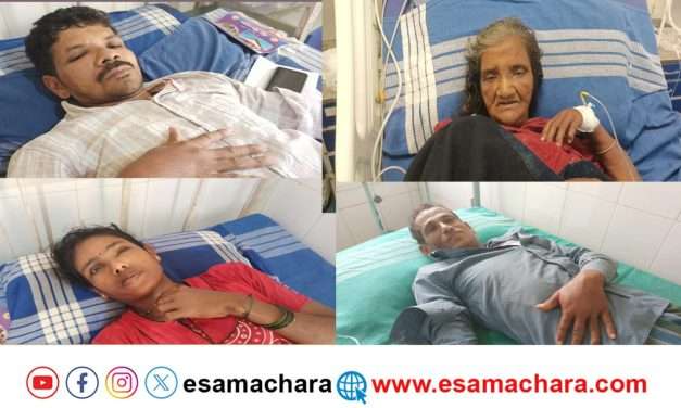 ವಿವಿಧೆಡೆ ಹೆಜ್ಜೇನು ದಾಳಿ. ನಾಲ್ವರು ಅಸ್ವಸ್ಥ. ಆಸ್ಪತ್ರೆಗೆ ದಾಖಲು