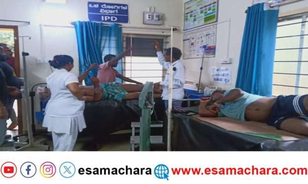 Heavy Rain/ ಗೋಕರ್ಣದಲ್ಲಿ ಬಾರೀ ಮಳೆ. ಸಿಡಿಲು ಬಡಿದು ಮರದಡಿ ನಿಂತಿದ್ದ ನಾಲ್ವರಿಗೆ ಗಾಯ.