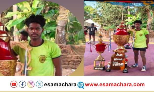 Kabbaddi / ಮತ್ತೋರ್ವ ಕಬಡ್ಡಿ ಆಟಗಾರ  ಹಠಾತ್ ನಿಧನ