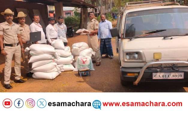 Annabhagya/ ಪಡಿತರ ಅಕ್ಕಿ ಅಕ್ರಮ ಸಾಗಾಟ ಮಾಡುತ್ತಿದ್ದ ಆಸಾಮಿ ಸಮೇತ ವಾಹನ ವಶಕ್ಕೆ.