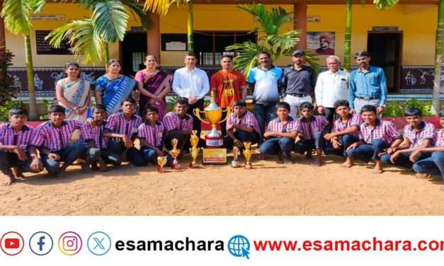 Cricket Champion/ ನ್ಯೂ ಹೈ ಸ್ಕೂಲ್ ಬಾಡ ತಂಡ ಕ್ರಿಕೆಟ್ ನಲ್ಲಿ ಚಾಂಪಿಯನ್