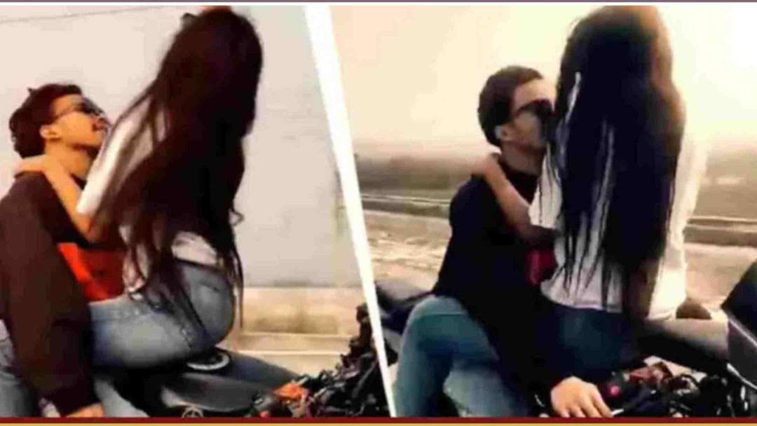 Bike Romance/ ಬೈಕ್ ನಲ್ಲಿ ರೋಮ್ಯಾನ್ಸ್, ಟೈಟಾನಿಕ್ ರೂಪ, ವೀಲಿಂಗ್. ಈತನ ಹುಚ್ಚು ಸಾಹಸಕ್ಕೆ ಪೊಲೀಸರ ಬೆಸ್ತು.