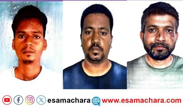 Arrest / ಹೊನ್ನಾವರ ಗೋ ಕಳ್ಳತನ ಮಾಡುತ್ತಿದ್ದ  ಮೂವರಿಗೆ ಹೆಡೆಮುರಿ ಕಟ್ಟಿದ ಪೊಲೀಸರು.