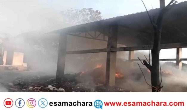 Dumping Yard/ ಘನ ತ್ಯಾಜ್ಯ ವಿಲೇವಾರಿ ಘಟಕಕ್ಕೆ ಬೆಂಕಿ. ಆತಂಕದ ವಾತಾವರಣ.