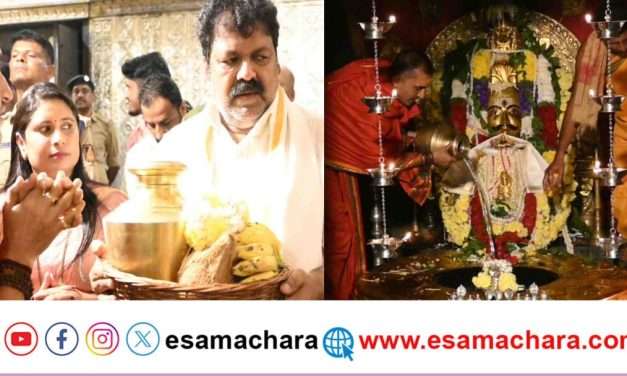 Mahashiva/ ಪವಿತ್ರ ಜಲದಿಂದ ಶಿವನಿಗೆ ಅಭಿಷೇಕ ಮಾಡಿದ ಸಚಿವ ಮಾಂಕಾಳ್ ವೈದ್ಯ. ರಾತ್ರಿ ಪೂರ್ತಿ ಜಾಗರಣೆ.