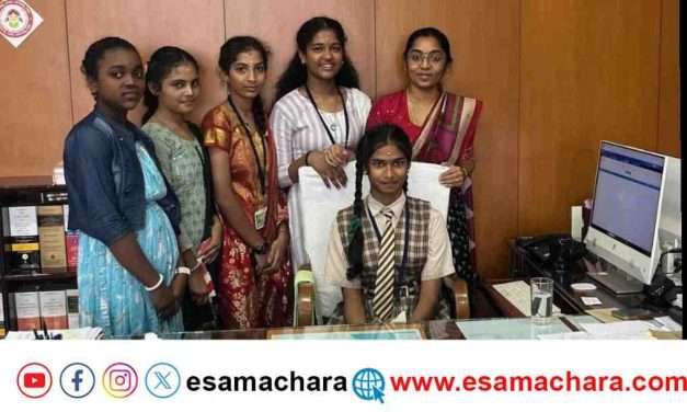 DC Dream/ ಜಿಲ್ಲಾಧಿಕಾರಿ ಆಗಬೇಕೆಂದ ವಿದ್ಯಾರ್ಥಿನಿಯನ್ನು  ಕುರ್ಚಿಯಲ್ಲಿ ಕೂರಿಸಿದ ಜಿಲ್ಲಾಧಿಕಾರಿ.