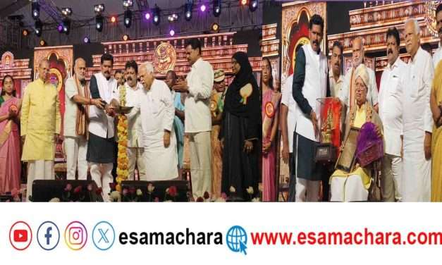 Kadambotsava/ ಬನವಾಸಿಯಲ್ಲಿ ಅದ್ದೂರಿ ಕದಂಬೋತ್ಸವ. ಪಂಪ ಪ್ರಶಸ್ತಿ ಪ್ರದಾನ.