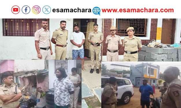 Police Alert/  ರೌಡಿಶೀಟರ್ ಗಳಿಗೆ  ಬಿಸಿ ಮುಟ್ಟಿಸಿದ ಪೊಲೀಸರು.