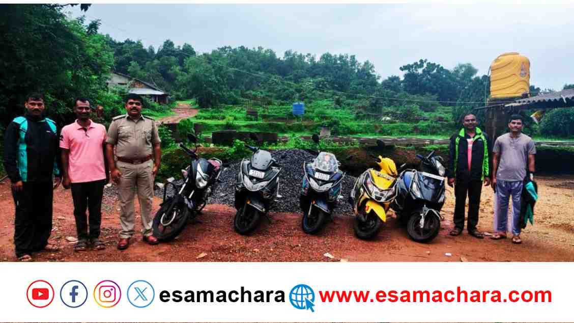 Police Raid/ ಪೊಲೀಸ್ ದಾಳಿ. ಮುಂಡಳ್ಳಿ ಅರಣ್ಯದಲ್ಲಿ ಎಲೆಮಾನವರ ಬಂಧನ.
