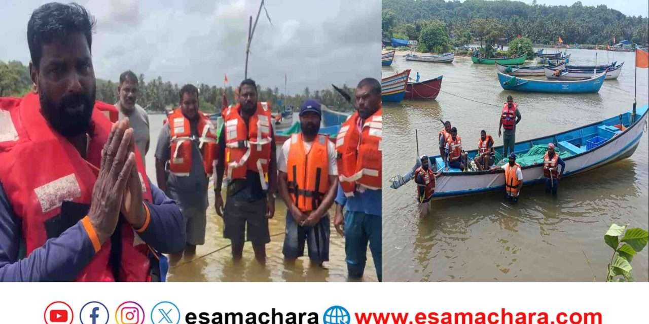 Ishwar malpe/ ಅರಬ್ಬಿ ಸಮುದ್ರದಲ್ಲಿ ಮೀನುಗಾರರಿಗೆ ಮುಂದುವರಿದ ಶೋಧ. ಈಶ್ವರ ಮಲ್ಪೆ ತಂಡದಿಂದ ಹುಡುಕಾಟ.