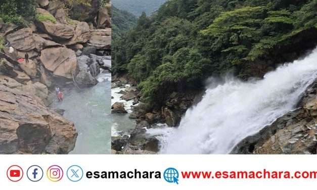 Sirsi Bennehole/ ಬೆಣ್ಣೆಹೊಳೆಯಲ್ಲಿ ಜಾರಿ ಬಿದ್ದು ಅರಣ್ಯ ವಿದ್ಯಾರ್ಥಿ ನಾಪತ್ತೆ. ಈಜು ತಜ್ಞರಿಂದ ಶೋಧ.