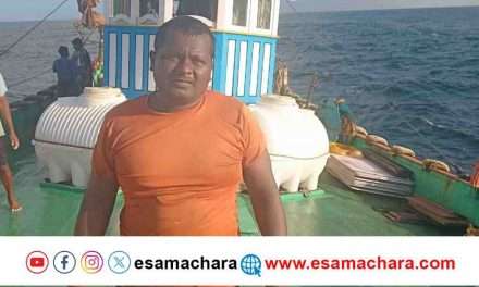 Fisherman Rescue/ ಕತ್ತಲ ಅರಬ್ಬಿ ಸಮುದ್ರದಲ್ಲಿಯೇ ಆಯಾ ತಪ್ಪಿ ಬಿದ್ದ ಮೀನುಗಾರ. ಆಪತ್ಬಾಂಧವರಂತೆ ಬಂದ ಮಲ್ಪೆ ಬೋಟ್ ಮೀನುಗಾರರು.