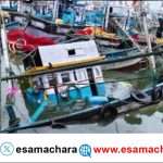 Boat Damage/ ಅಲೆಗಳ ಅಬ್ಬರಕ್ಕೆ ಮುಳುಗಿದ ಬೋಟ್. ಬಂದರು ಸಮೀಪವೇ ಘಟನೆ.