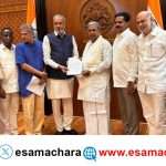 Deligation CM Visit/ ಸಂಸದ ಕಾಗೇರಿ, ಶಾಸಕ ಹೆಬ್ಬಾರ್ ನೇತೃತ್ವದಲ್ಲಿ ನಿಯೋಗ ಸಿಎಂ ಭೇಟಿ. ಶರಾವತಿ, ನದಿ ತಿರುವು  ಯೋಜನೆ ಬಗ್ಗೆ ಚರ್ಚೆ.