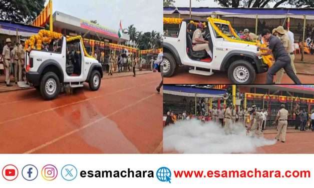 Diesel leakage/   ರಾಜ್ಯೋತ್ಸವ ಸಂದರ್ಭದಲ್ಲಿ ಜಿಲ್ಲಾ ಕ್ರೀಡಾಂಗಣದಲ್ಲಿ ತಪ್ಪಿದ ಅನಾಹುತ.