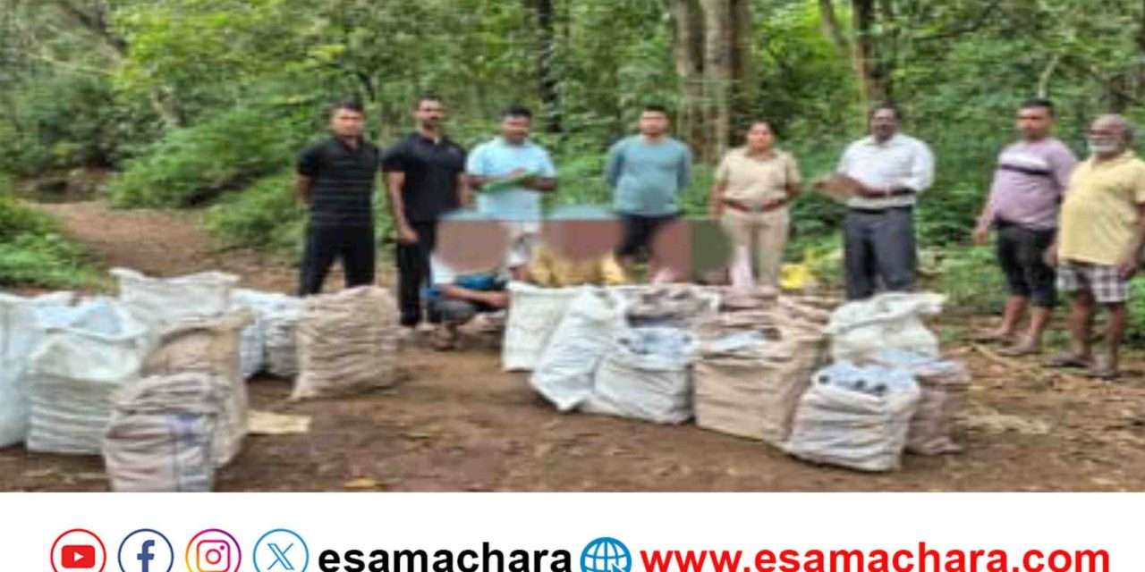 Goa Liquor/ ಅಕ್ರಮ ಗೋವಾ ಸಾಗಾಟ. ಕಾರವಾರದ ಮೂವರ ಬಂಧನ