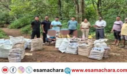 Goa Liquor/ ಅಕ್ರಮ ಗೋವಾ ಸಾಗಾಟ. ಕಾರವಾರದ ಮೂವರ ಬಂಧನ