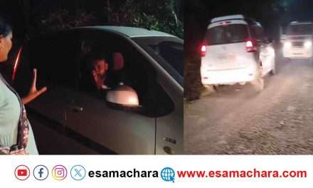 Attempt/ ರಾತ್ರಿ  ಉಪನಿರ್ದೇಶಕಿ ವಾಹನ ಹಿಂಬಾಲಿಸಿದ ಮರಳು ಸಾಗಾಟದಾರರು. ಹೊನ್ನಾವರದಲ್ಲಿ ನಡೆದ ಘಟನೆ.