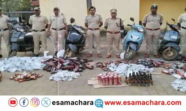 Exice Raid/ ಅಬಕಾರಿ ಇಲಾಖೆಯ ಭರ್ಜರಿ ದಾಳಿ. ವಾಹನ ಬಿಟ್ಟೋಡಿದ ಮದ್ಯಗಳ್ಳರು.