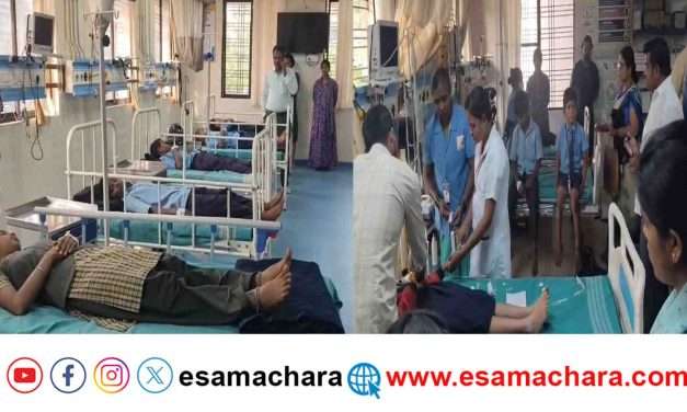 Midday Meals/ ಬಿಸಿಯೂಟ ಸೇವಿಸಿದ್ದ ಶಾಲಾ ವಿದ್ಯಾರ್ಥಿಗಳು ಅಸ್ವಸ್ಥ. ಆಸ್ಪತ್ರೆಗೆ ದಾಖಲು