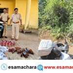 Escape/ ಮದ್ಯ ಸಾಗಿಸುತ್ತಿದ್ದ ಆಸಾಮಿ ಬೈಕ್ ಬಿಟ್ಟು ಪರಾರಿ. ಅಬಕಾರಿ ಕಾರ್ಯಾಚರಣೆ.