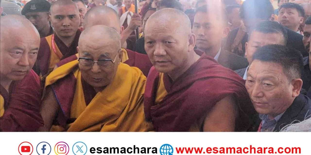 Dalai lama/ ಮುಂಡಗೋಡಿಗೆ ಟಿಬೇಟಿಯನ್ ‌ಧರ್ಮಗುರು ದಲಾಯಿಲಾಮ. ಹೆಚ್ಚಿನ ಪೊಲೀಸ್ ಬಂದೋಬಸ್ತ್.