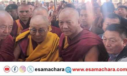 Dalai lama/ ಮುಂಡಗೋಡಿಗೆ ಟಿಬೇಟಿಯನ್ ‌ಧರ್ಮಗುರು ದಲಾಯಿಲಾಮ. ಹೆಚ್ಚಿನ ಪೊಲೀಸ್ ಬಂದೋಬಸ್ತ್.