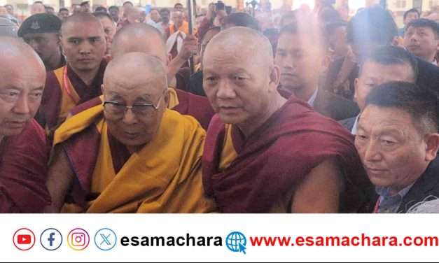 Dalai lama/ ಮುಂಡಗೋಡಿಗೆ ಟಿಬೇಟಿಯನ್ ‌ಧರ್ಮಗುರು ದಲಾಯಿಲಾಮ. ಹೆಚ್ಚಿನ ಪೊಲೀಸ್ ಬಂದೋಬಸ್ತ್.