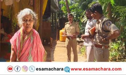 Chain Snatching/ ನೀರು ಕೇಳುವ ನೆಪದಲ್ಲಿ ವೃದ್ಧೆಯ ಚಿನ್ನದ ಚೈನ್ ಎಗರಿಸಿ ಪರಾರಿ