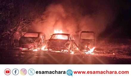 Karwar Fire/ ಕಾರವಾರದಲ್ಲಿ ಅಗ್ನಿ ಅವಘಢ. ಆಟೋರಿಕ್ಷಾ ಸ್ಪೋಟ. ಕಾರುಗಳು ಭಸ್ಮ